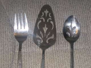 Pcs OXFORD HALL ROGERS Stainless Flatware Silverware USED FAST FREE 