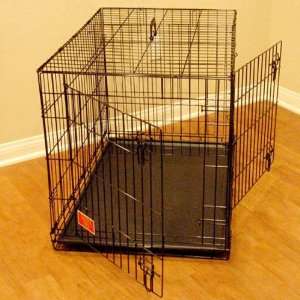  48 Titan Double Door Folding Dog Crate Cage   Extra Large 