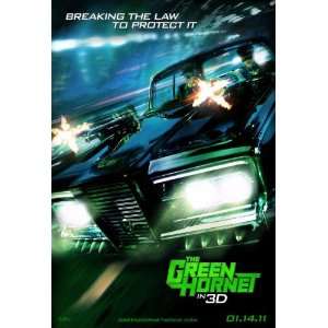 Green Hornet The Movie Poster #01 24x36in