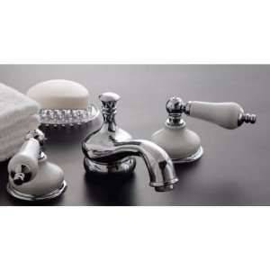   P0188S Supercoat Brass Sacramento Widespread Lavatory Faucet Set P0188