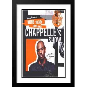  Chappelles Show 32x45 Framed and Double Matted TV Poster 