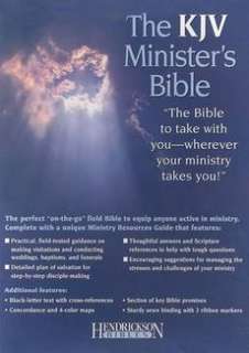    KJV The Bible to Take with You  Wherever Your Ministry Takes You