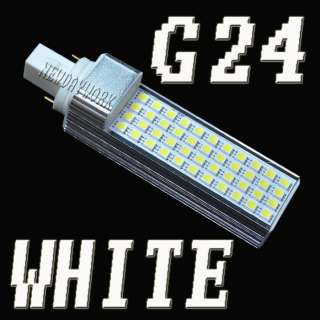 G24 11W White 44 LED SMD 5050 Light Bulb Lamp 220V  