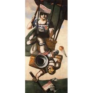     Max Beckmann   24 x 52 inches   Aerialists