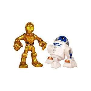   2011 Playskool Jedi Force Mini Figure 2Pack R2D2 C3PO Toys & Games