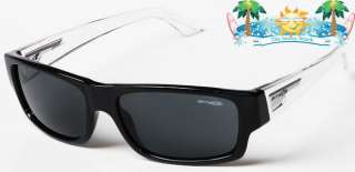 NEW Arnette Sunglasses WAGER 4144 Black Stem $169 RRP  