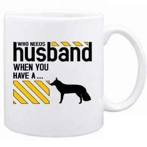   Who Needs Husband When You Have A White German Shepherd Dog  Mug Dog