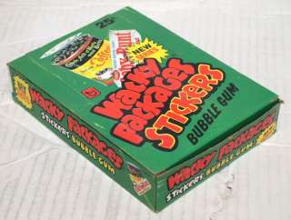  topps wacky packages 3 rd series display box