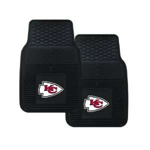  A Set of 2 NFL Universal Fit Front All Weather Floor Mats 