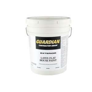  5 Gallons Flat White Exterior Latex House Paint 44 555 5G 