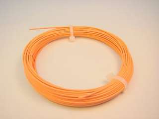 50 Feet Mil Spec 20 AWG Silver Coated Wire, Orange  