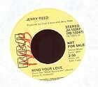 JERRY REED 45rpm RCA PROMO MIND YOUR LOVE both sides VG (45s 162)