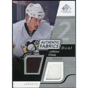   Used Dual Authentic Fabrics #AFJS Jordan Staal Sports Collectibles