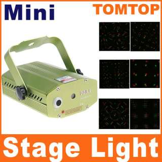 Mini Multicolor Moving Stage Laser Light Lighting Projector DJ Party 