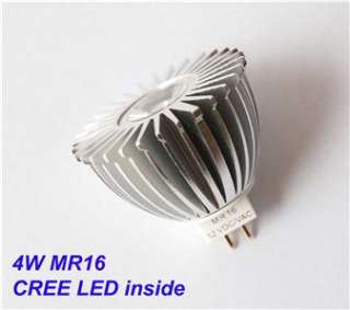 4W LED MR16 Bulb (Cool White 18°) CREE XLamp inside  