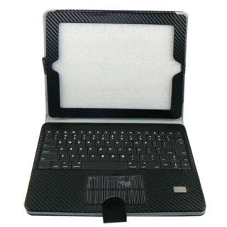   Case Cover Folio Stand Solar Bluetooth Keyboard Dock for Apple iPad 2