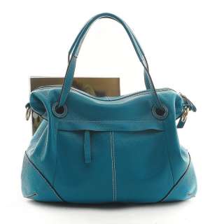 Large Capacity Leather Handbag Shoulder Messenger Bag  