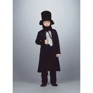  Abraham Lincoln Child Halloween Costume Size 4 6 Small 