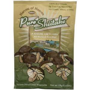 Harvest of Heaven Select Dehydrated Vegetable, Pure Shiitake, 0.67 oz 