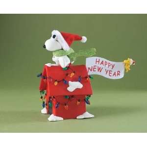  Flying Ace Snoopy Christmas Figurine