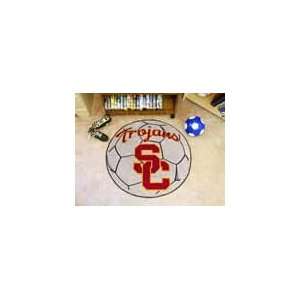  USC Trojans Soccer Ball Rug