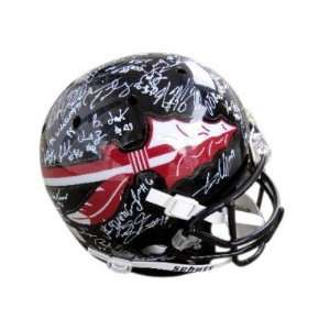  2010 Florida State FSU Team Signed F/S Helmet PROOF COA 