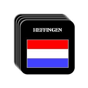  Luxembourg   HEFFINGEN Set of 4 Mini Mousepad Coasters 