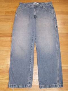 Mens Levis Strauss Signature Jeans Carpenter Size 32x30 Rugged Look 