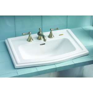 Toto LT781.4#04 Gray Clayton 25 Drop In Bathroom Sink with 4 Centers 