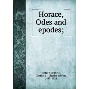  The Odes & epodes of Horace Clement Lawrence, ; Bicknell 