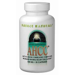  AHCC 500mg w/Bioperine 30 caps, Source Naturals Health 
