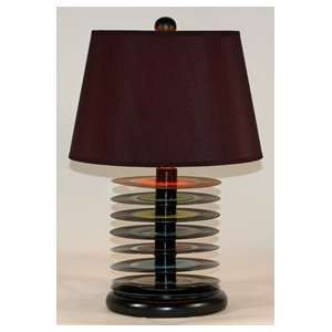  Vintage 45 Vinyl Records One of a Kind Table Lamp
