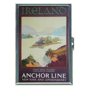 Ireland Ocean Liner Retro ID Holder, Cigarette Case or Wallet MADE IN 