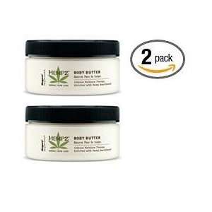   Hempz Herbal Skin Care Body Butter 1.5oz TRAVEL SIZE (2 PACK) Beauty