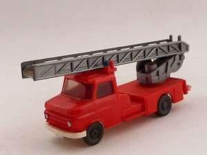 Wiking, Mercedes, Fire Truck, Aerial, Ladder, Emergency Vehicle [H10 
