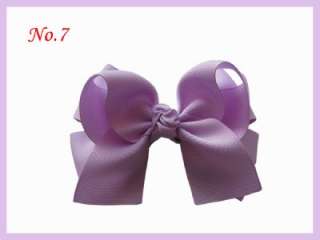 50 Girls 4.5 inch Wendy Boutique Butterfly Hair Bow Clip 3 Styles 100 