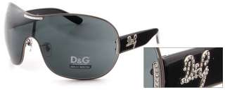 Authentic D&G Dolce Gabbana Sunglasses White Black $299  