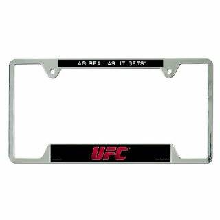 UFC Mixed Martial Arts UFC Branded License Plate Frame, Metal (May 