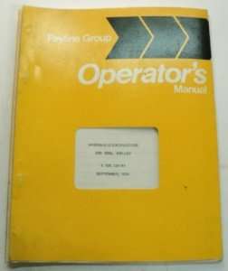 IH 1980 630, 630L, 630 LGP Excavator Owner Manual  