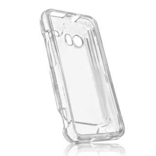 HTC Droid Incredible 6300 Snap On Hard Case   Clear