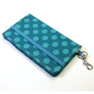  Kailo Chic iPhone Wallet Cover Case with Key Clasp   Teal 