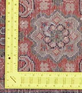 9x13 RUST SEMI ANTIQUE PERSIAN MAHAL ORIENTAL HAND KNOTTED WOOL AREA 