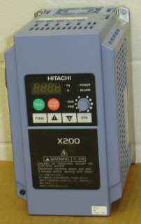 NEW Hitachi Inverter X200 3 PH #6740LR  