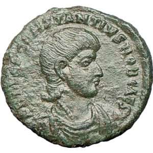 Constantius Gallus 351AD Authentic Ancient Roman Coin Battle Horse man 