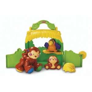    Fisher Price Amazing Animals Monkey Friends Tote Toys & Games