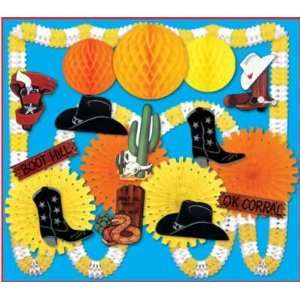  Western Party Decorating Kit Toys & Games