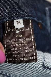 SEVEN FOR ALL MANKIND Dojo Jeans Size 26  