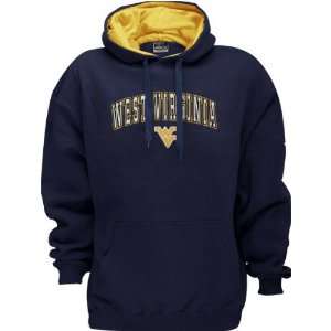 West Virginia Mountaineers Navy Automatic Fleece Hooded Sweatshirt