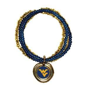  West Virginia University   AVA Collection Bracelet Sports 
