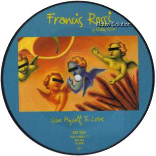 FRANCIS ROSSI (Status Quo) Give Myself   Picture Disc.  